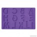 Wilton Silicone Letters and Numbers Fondant and Gum Paste Molds 4-Piece - Cake Decorating Supplies - B007E8KJF2
